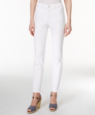 macys white jeans