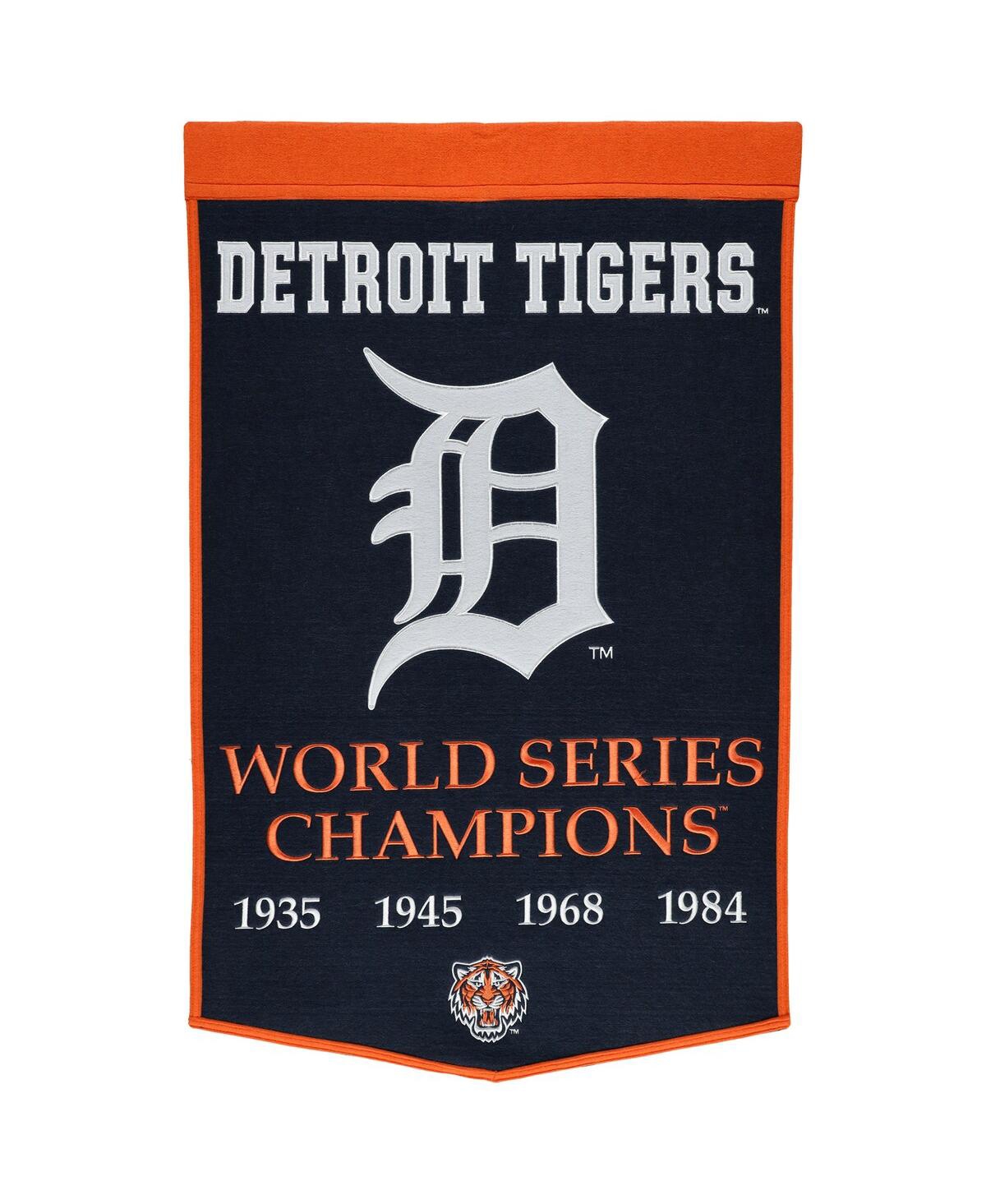 Detroit Tigers 24" x 38" Championship Banner