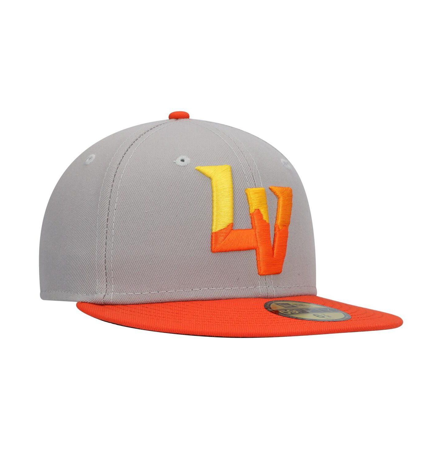 Мужская кепка New Era Gray Las Vegas Aviators Authentic Collection Team Alternate 59FIFTY Fitted Hat — фото 3