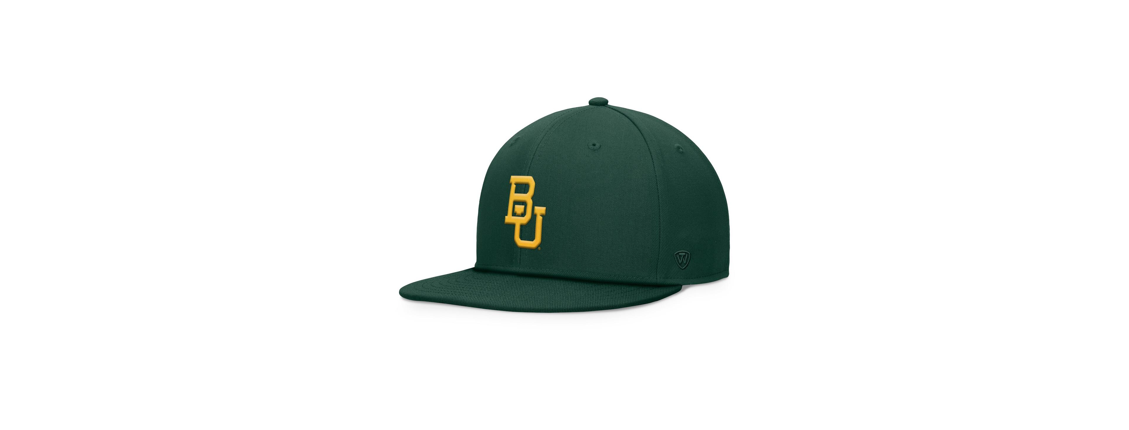 Top of the World Men's Green Baylor Bears Fundamental Snapback Hat