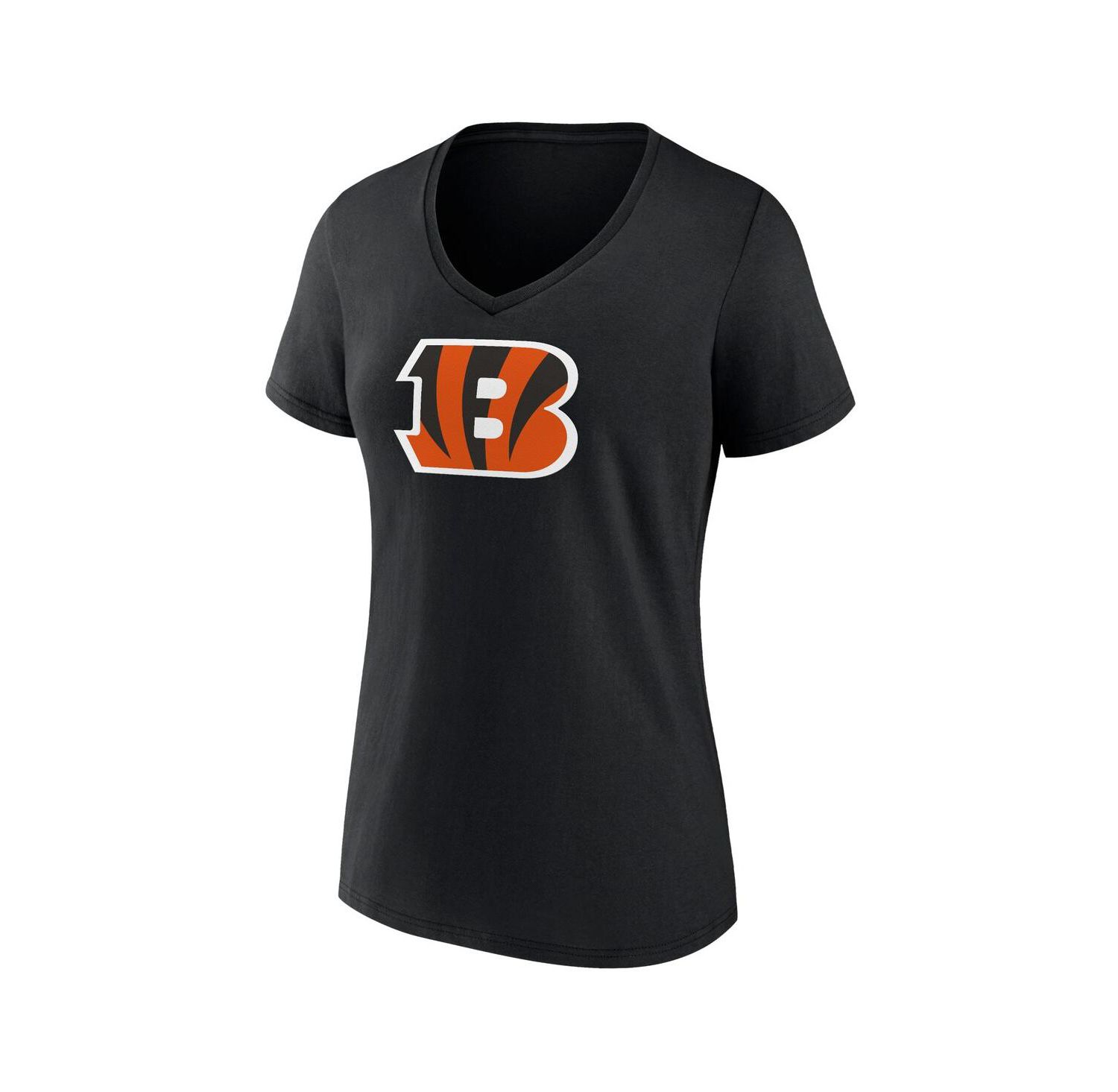 Women's Black Cincinnati Bengals Mother's Day V-Neck T-Shirt