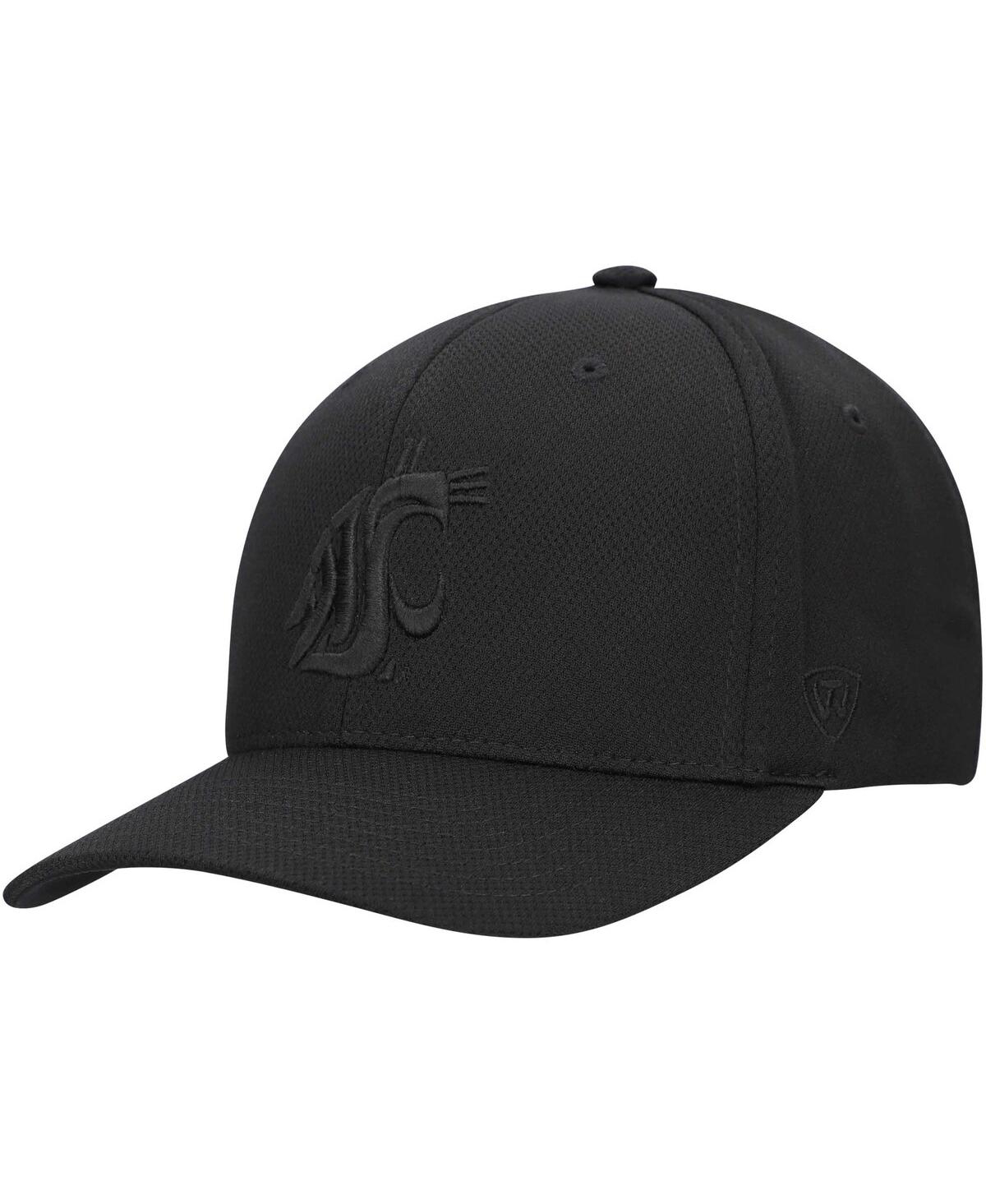 Top Of The World Men'sâ Black Washington State Cougars Reflex Performance Flex Hat