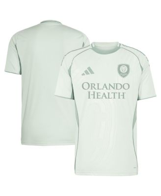 adidas - Men's Light Green Orlando City SC 2025 One Planet Pre-Match Top