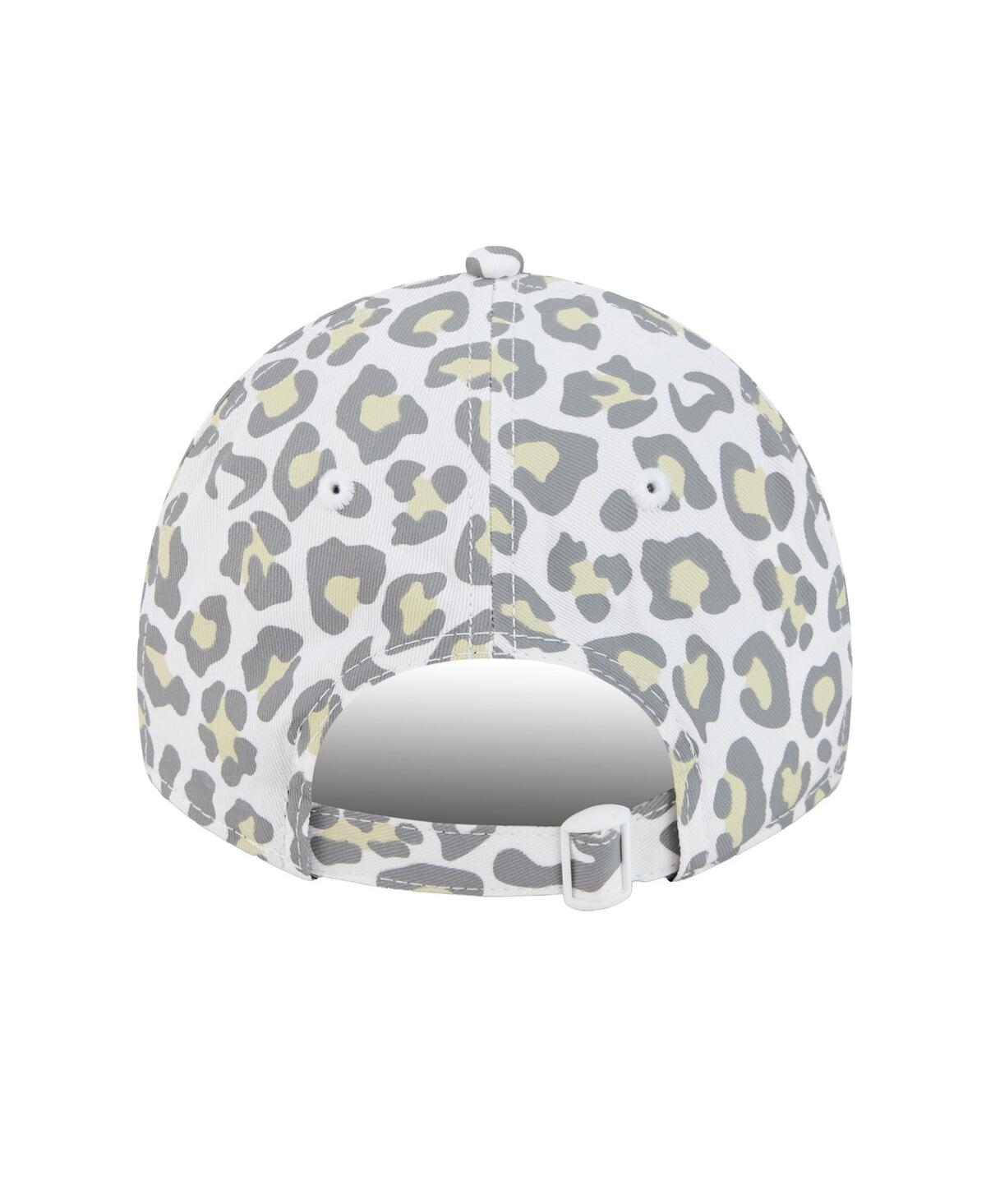 New Era Women's White Las Vegas Raiders Active Leopard 9twenty Adjustable Hat