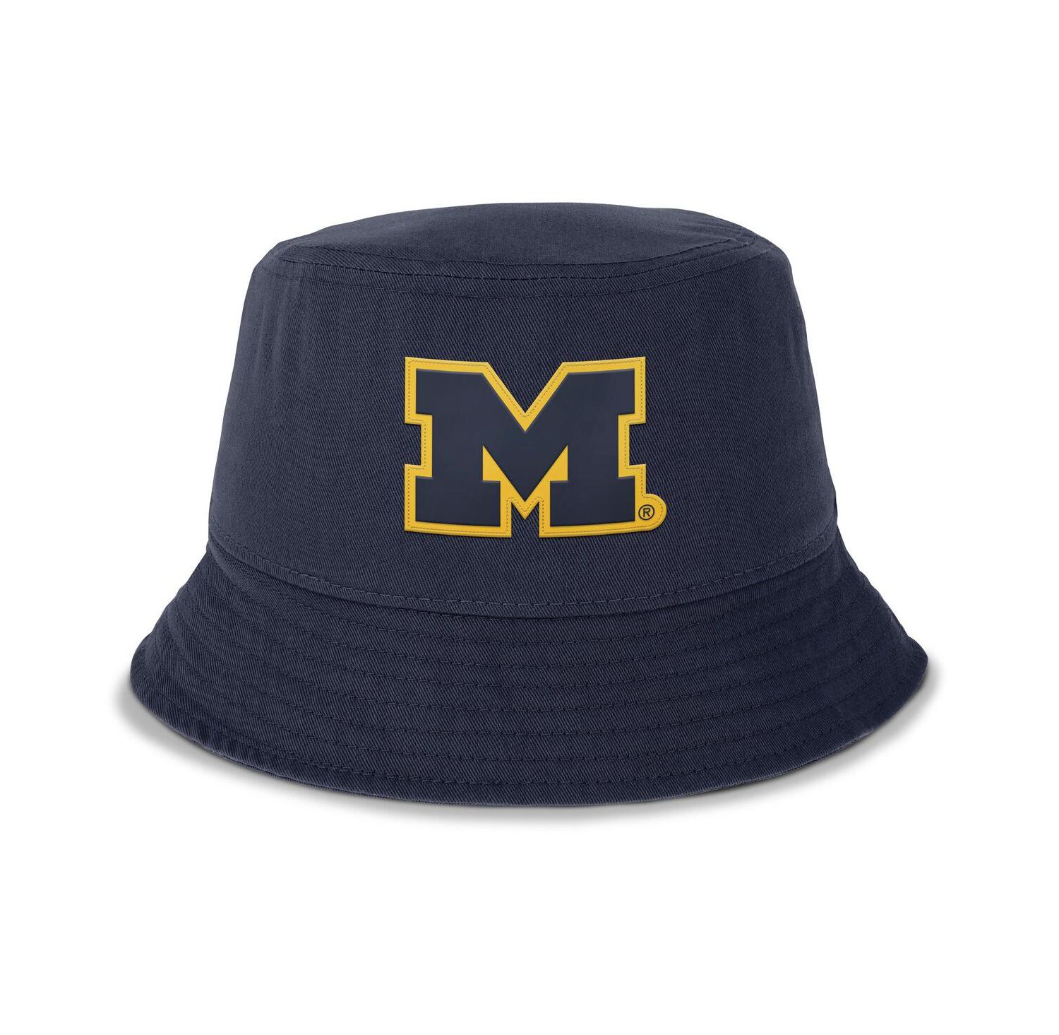Men's Navy Michigan Wolverines Apex Bucket Hat