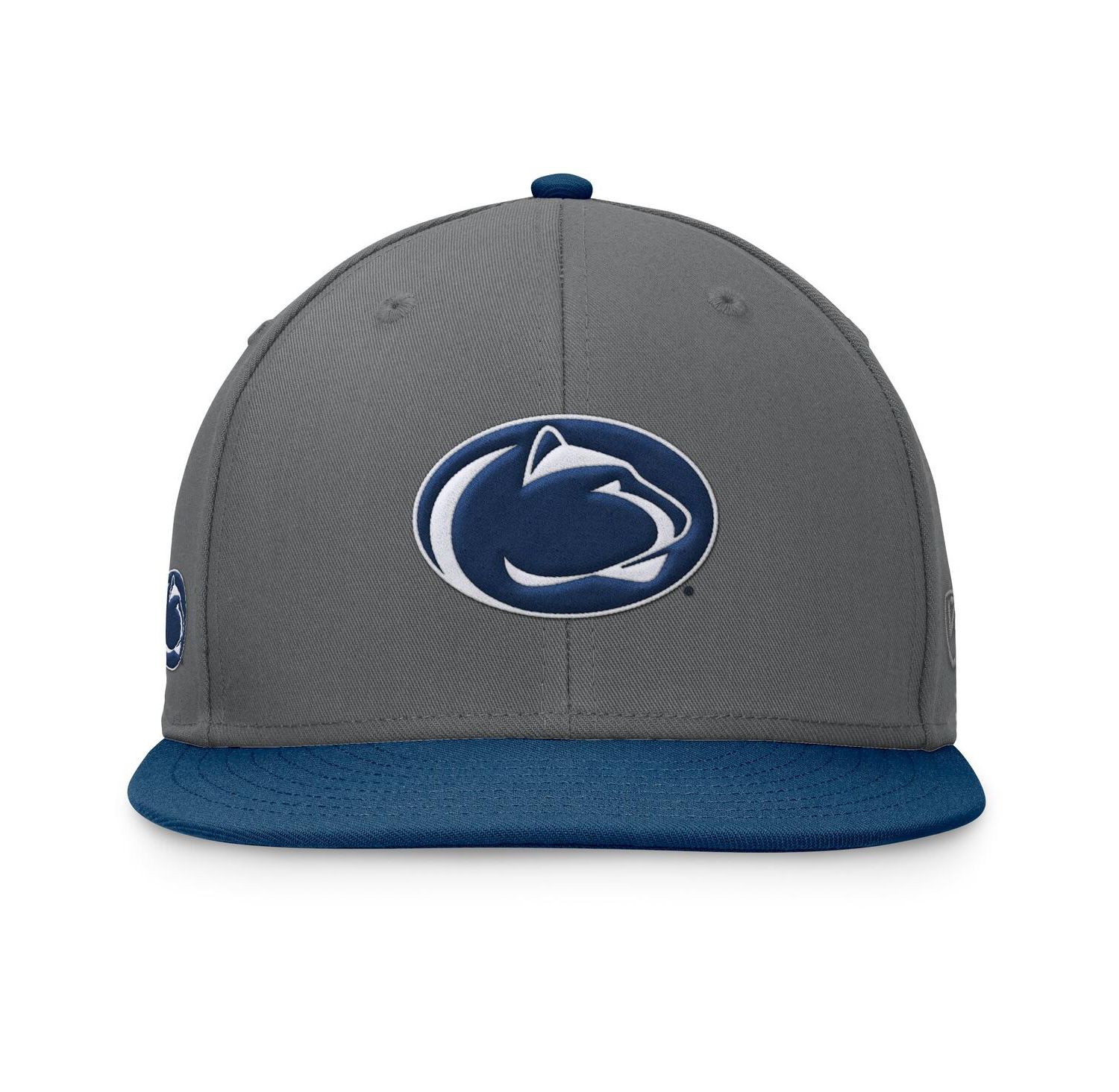 Men's Gray/Navy Penn State Nittany Lions Rally Two-Tone Fitted Hat