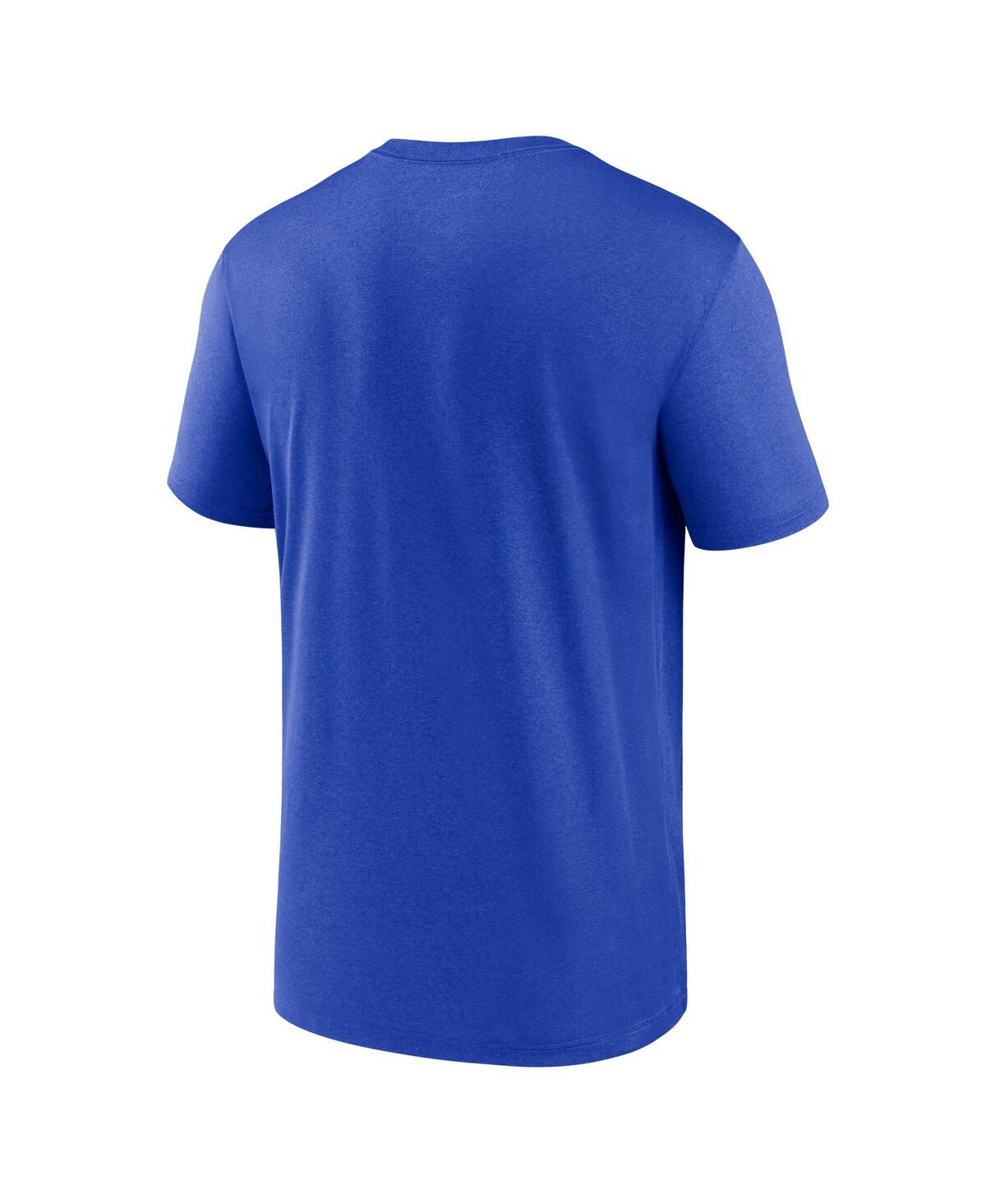 Nike Men's Royal Detroit Tigers 2025 City Connect Team Phrase Script Legend Performance T-shirt In Blue