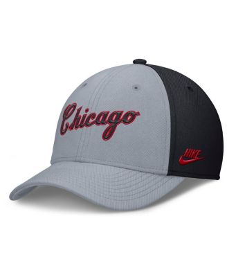 Nike - Men's Gray/Navy Chicago White Sox Rise Swoosh Performance Flex Hat
