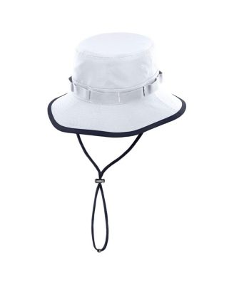 Men's White Michigan Wolverines Apex Swoosh Boonie Hat