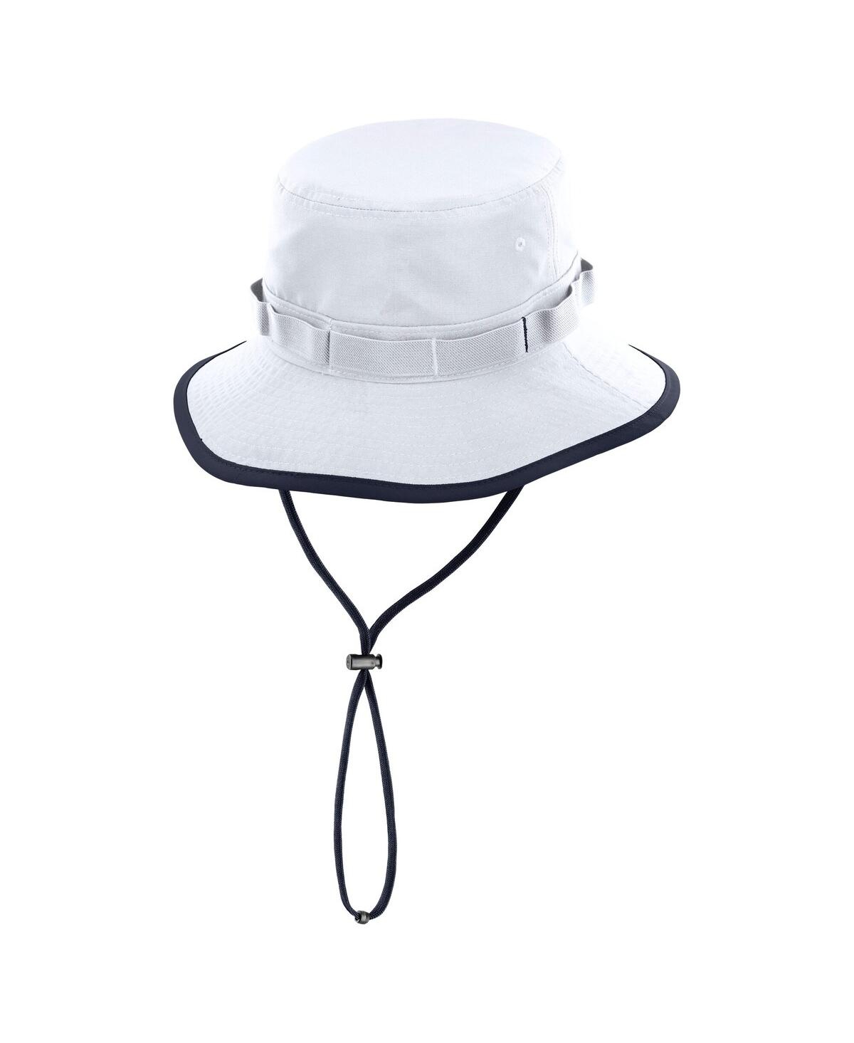 JORDAN MEN'S WHITE MICHIGAN WOLVERINES APEX SWOOSH BOONIE HAT 