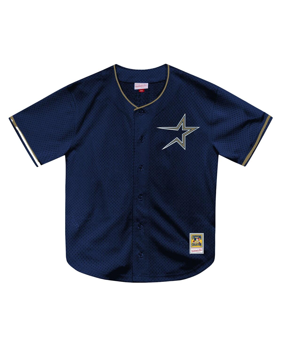 Mitchell & Ness Men's Billy Wagner Navy Houston Astros Authentic Batting Practice Jersey