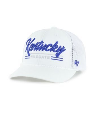 '47 Brand - Men's White Kentucky Wildcats Garner Rope Trucker Adjustable Hat