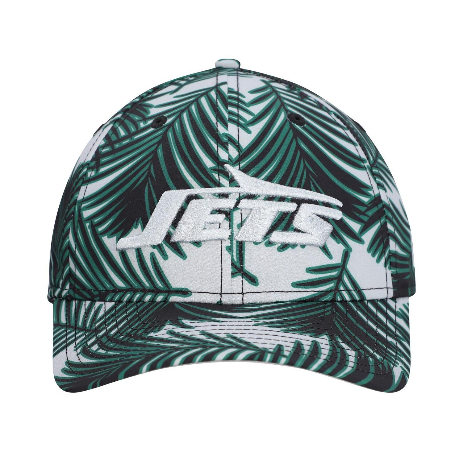Men's Gray New York Jets Palms 39THIRTY Flex Hat