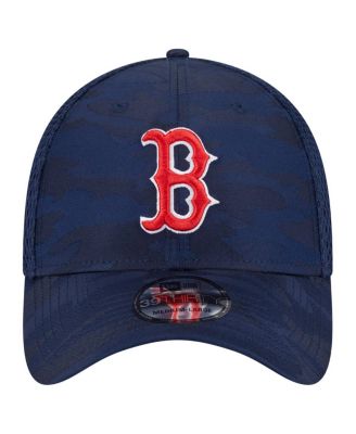 Men's Navy Boston Red Sox Subtle Camo 39THIRTY Flex Hat