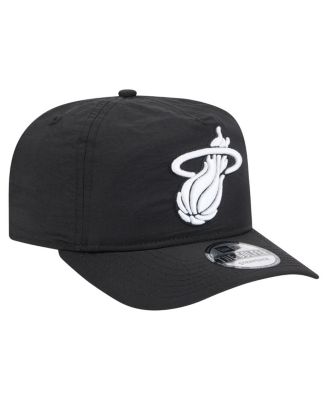 Men's Black Miami Heat Injection Everyday Golfer Adjustable Hat