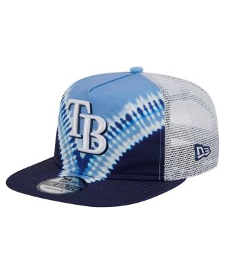 New Era - Men's Tampa Bay Rays Tie-Dye Golfer Trucker Adjustable Hat