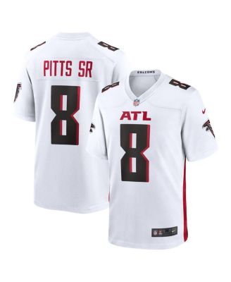 Nike - Men's Kyle Pitts Sr. White Atlanta Falcons White Game Jersey
