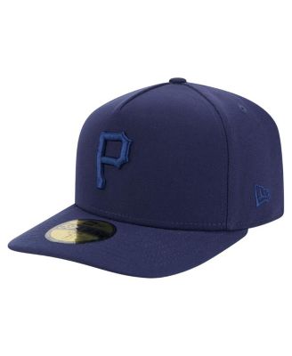 New Era - Men's Navy Pittsburgh Pirates Color Pack A-Frame 59FIFTY Fitted Hat