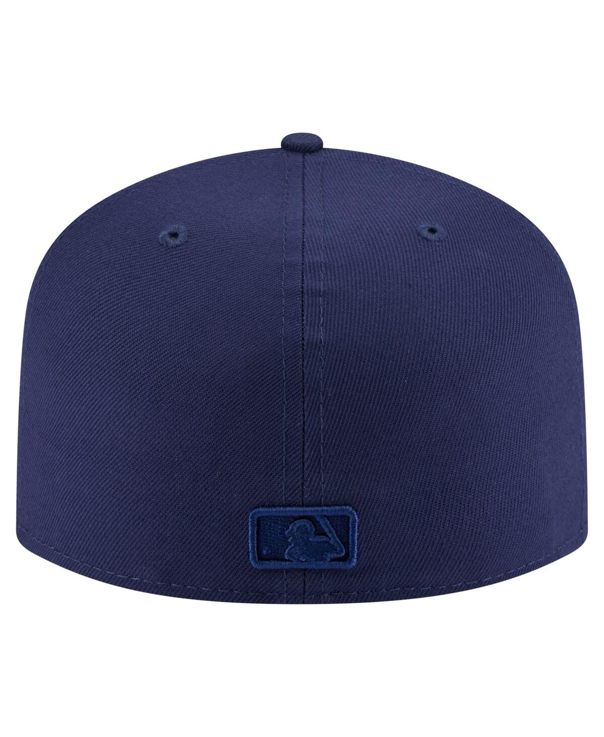 New Era Men's Navy Los Angeles Angels Color Pack A-Frame 59FIFTY Fitted Hat