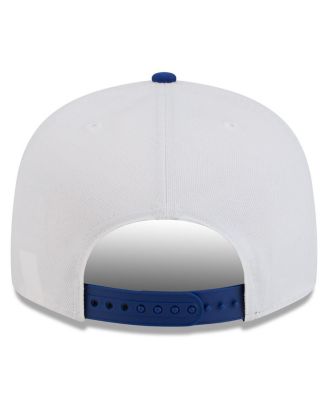 Men's White/Blue Kyle Larson 9FIFTY Snapback Hat