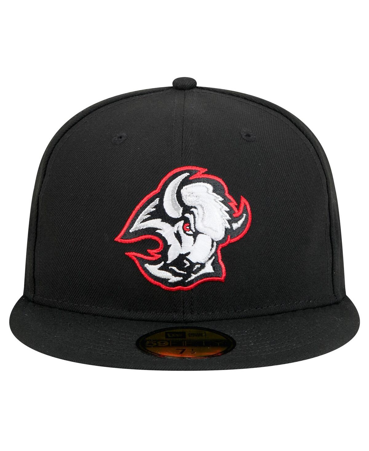 New Era Men's Black Buffalo Sabres Core 59fifty Fitted Hat