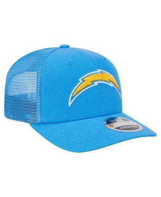 Men's Powder Blue Los Angeles Chargers Main Trucker 9SEVENTY Stretch Snap Hat