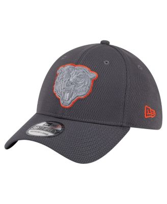 Men's Graphite Chicago Bears Main 39THIRTY Flex Hat