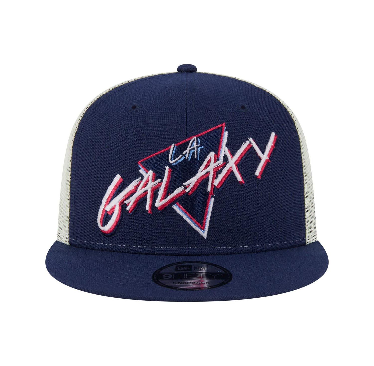 Men's Navy LA Galaxy Neon 9FIFTY Snapback Hat