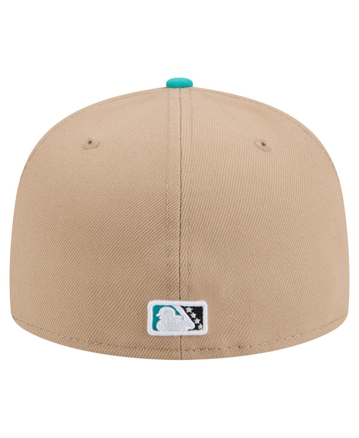 New Era Men's Beige Bowie Baysox Copa De La Diversion 59fifty Fitted Hat