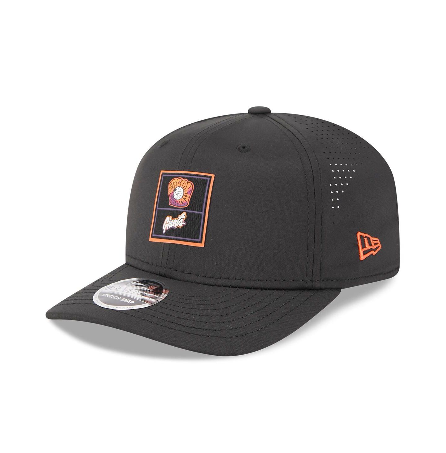 Мужские головные уборы New Era Black San Francisco Giants 2025 City Connect Fan Pack 9SEVENTY Adjustable Hat — фото 1