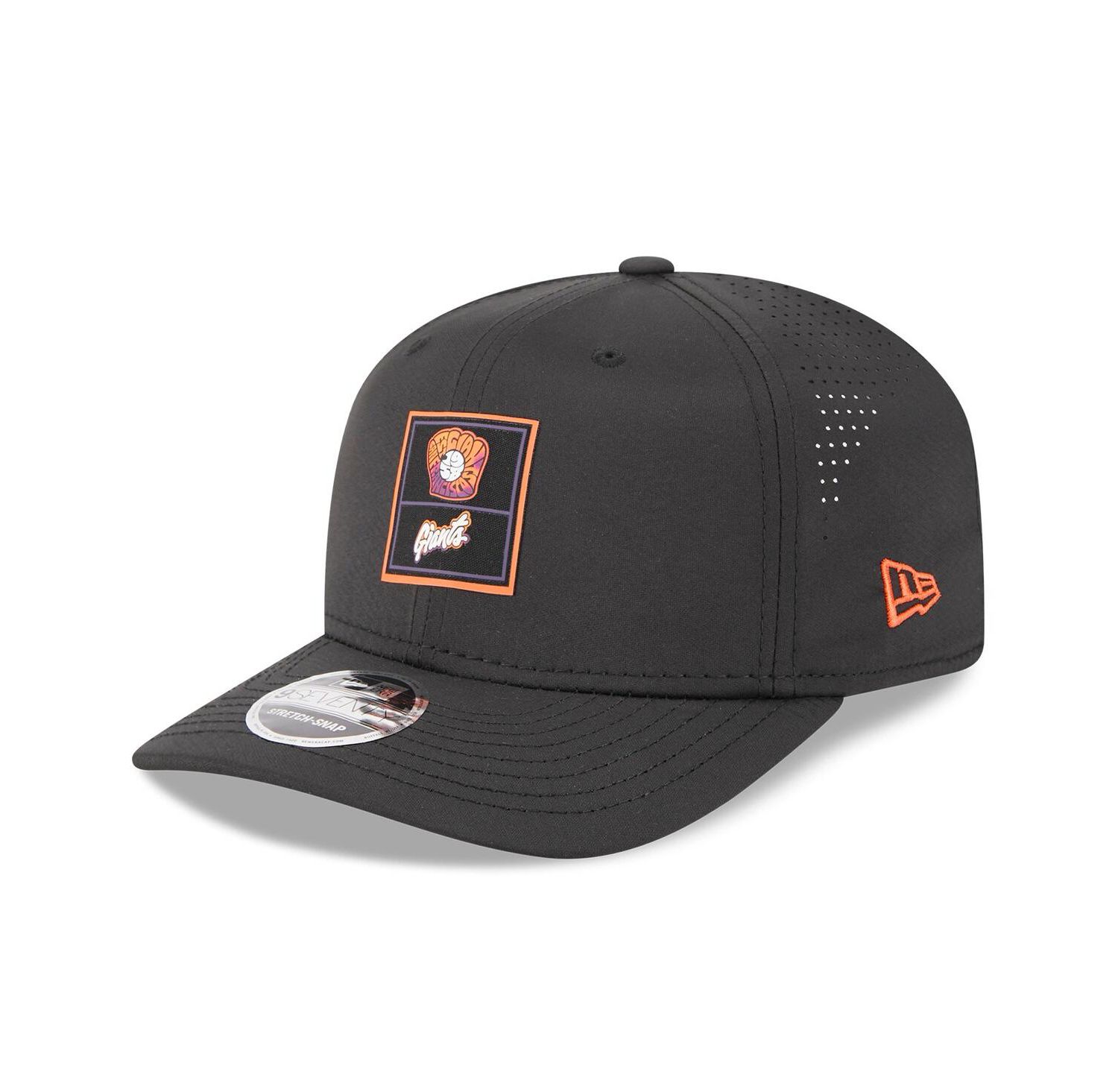 Men's Black San Francisco Giants 2025 City Connect Fan Pack 9SEVENTY Adjustable Hat