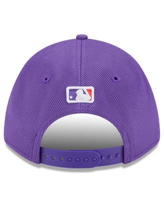 Men's Purple Colorado Rockies 2025 City Connect Batting Practice 9FORTY Adjustable Hat