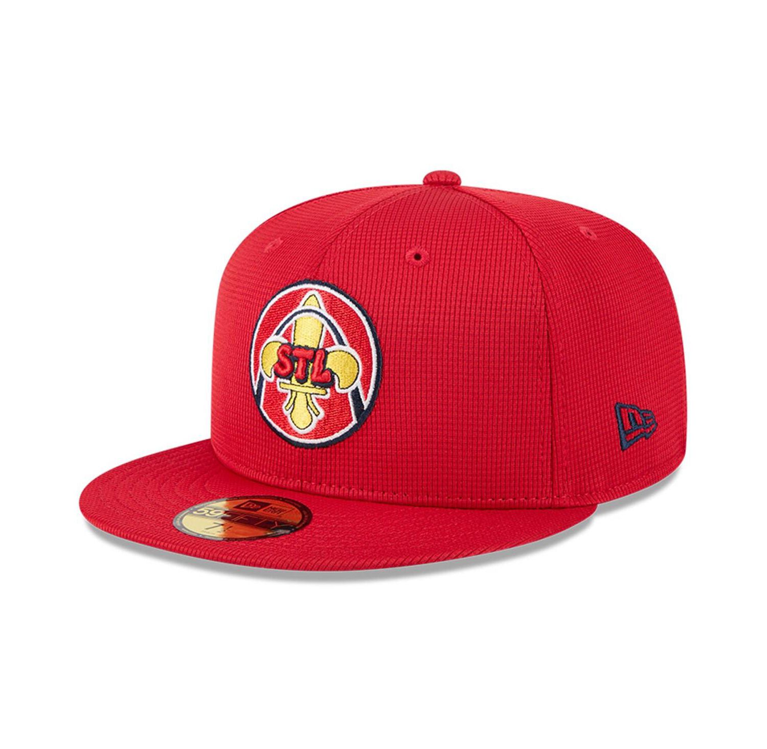 Men's Red St. Louis Cardinals City Connect Batting Practice 59FIFTY Fitted Hat