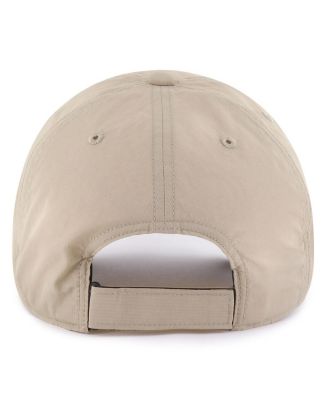 Men's Khaki Michigan Wolverines Clean Up Brrr Adjustable Hat