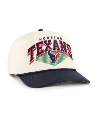 Men's Cream Houston Texans Pomona Rope Adjustable Hitch Hat