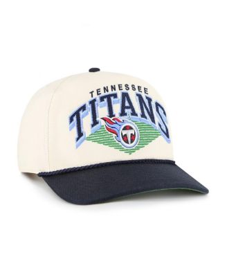 Men's Cream Tennessee Titans Pomona Rope Hitch Adjustable Hat