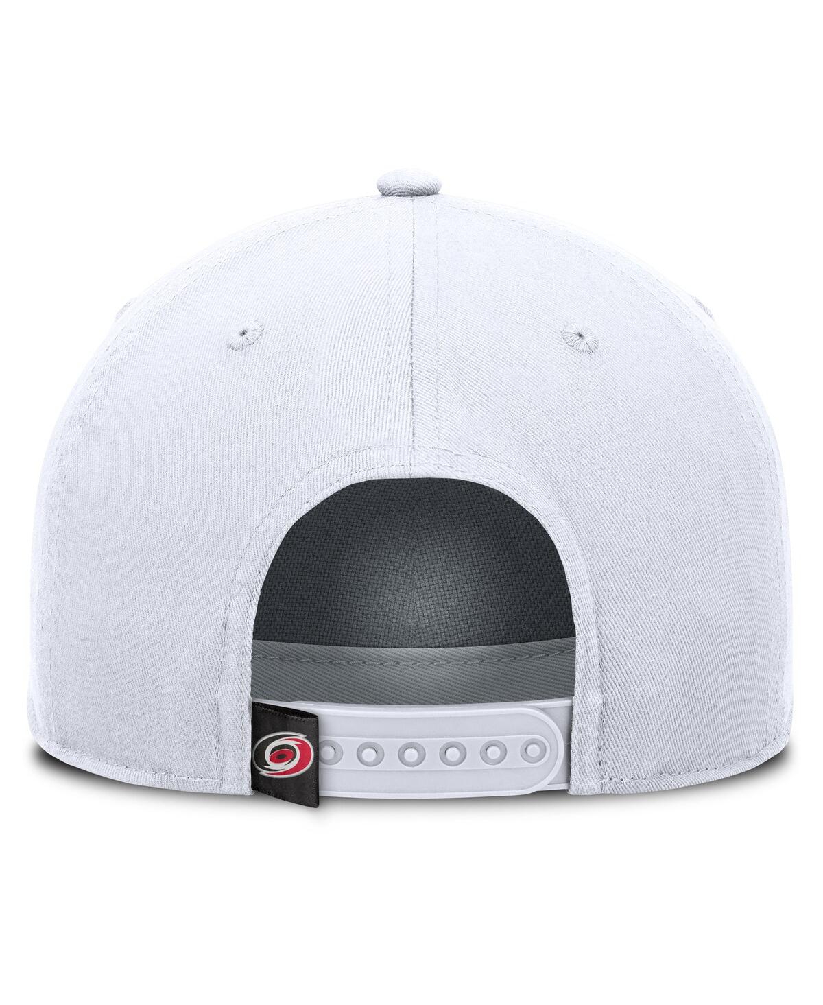 Fanatics Men's White Carolina Hurricanes Rope A-frame Adjustable Hat