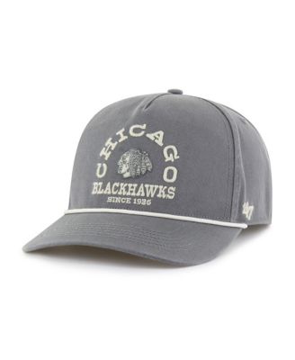 '47 Brand - Men's ' Charcoal Chicago Blackhawks Canyon Ranchero Hitch Adjustable Hat