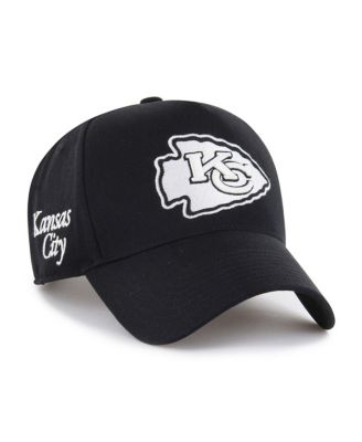 '47 Brand - Men's Black Kansas City Chiefs Foundation Offside Adjustable Hat