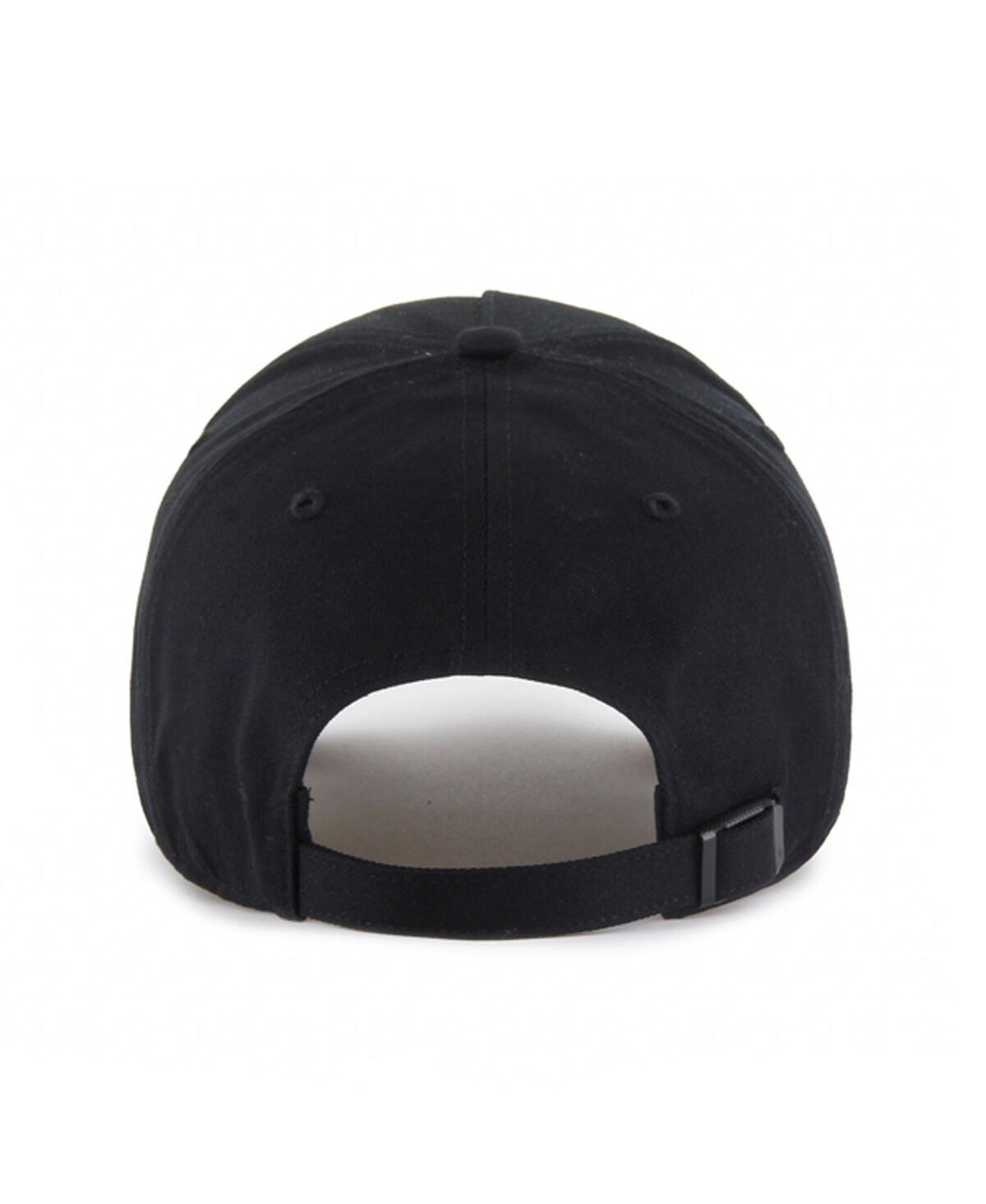 47 Brand Men's Black San Francisco 49ers Foundation Offside Adjustable Hat
