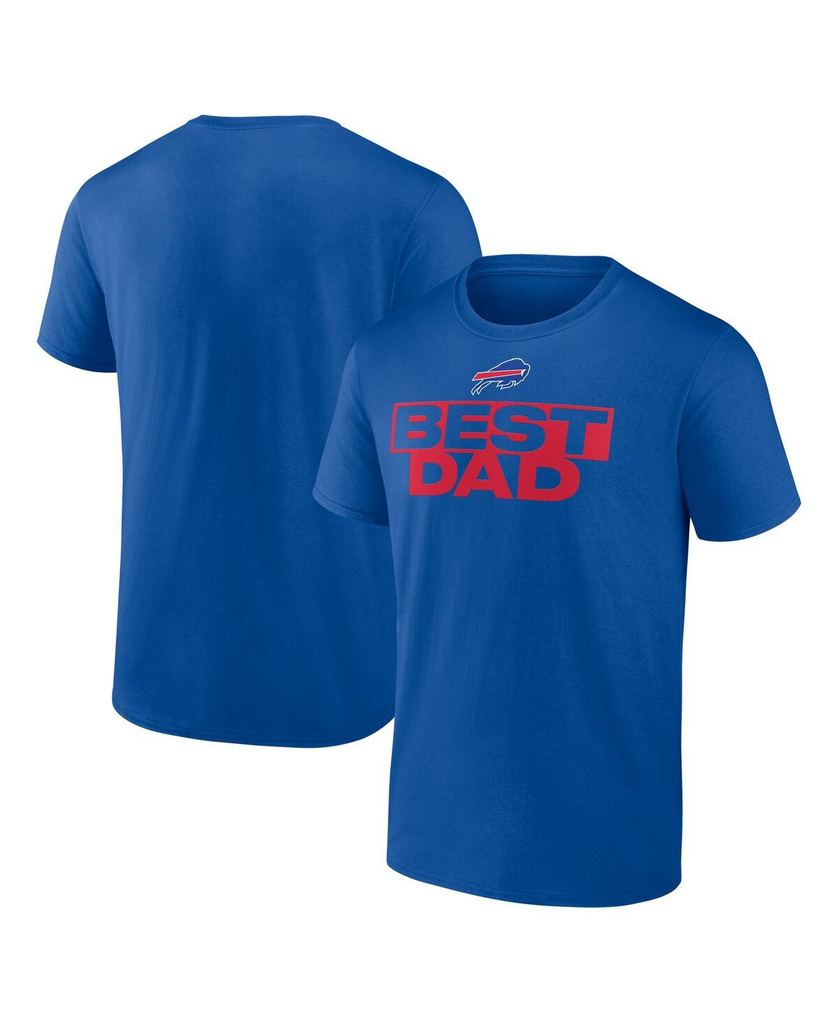 Men's Royal Buffalo Bills Best Dad T-Shirt - Royal
