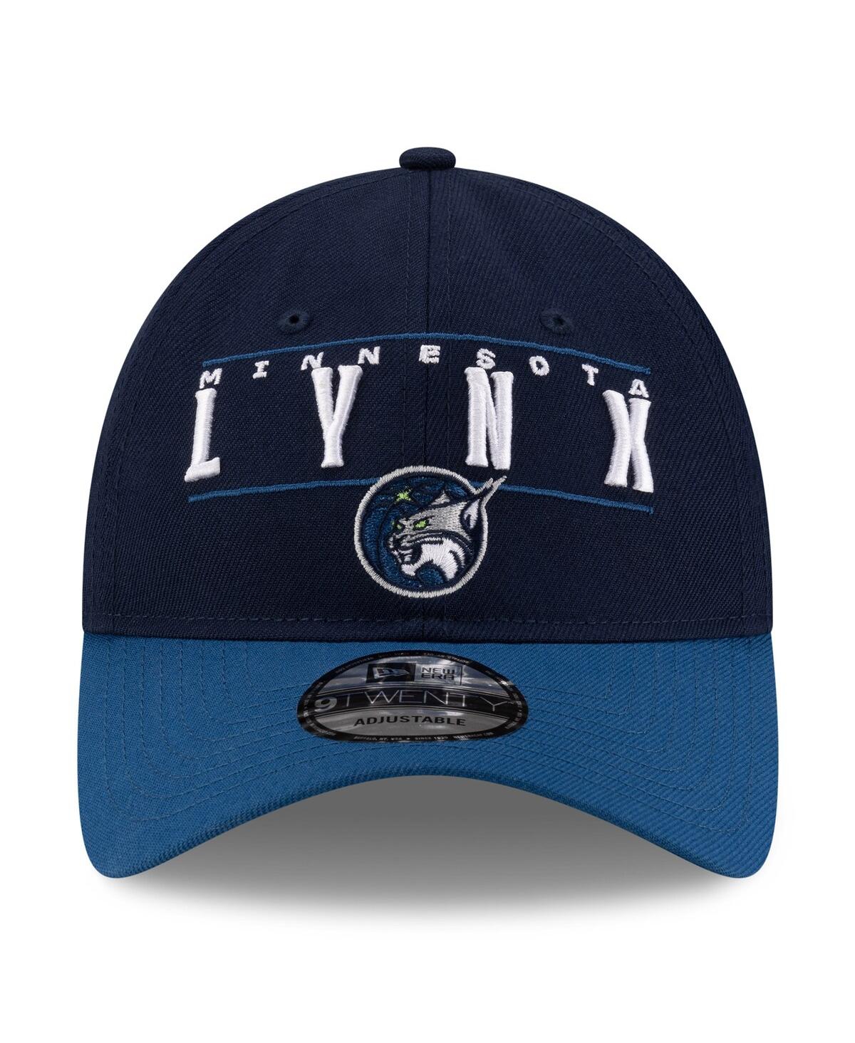New Era Men's And Women's Navy/blue Minnesota Lynx 2025 Wnba Draft 9twenty Adjustable Hat
