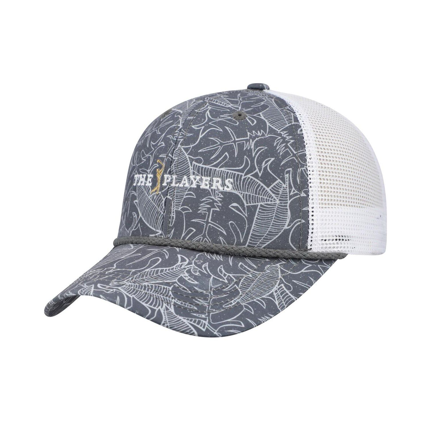 Men's Gray THE PLAYERS Bali Rope Adjustable Hat