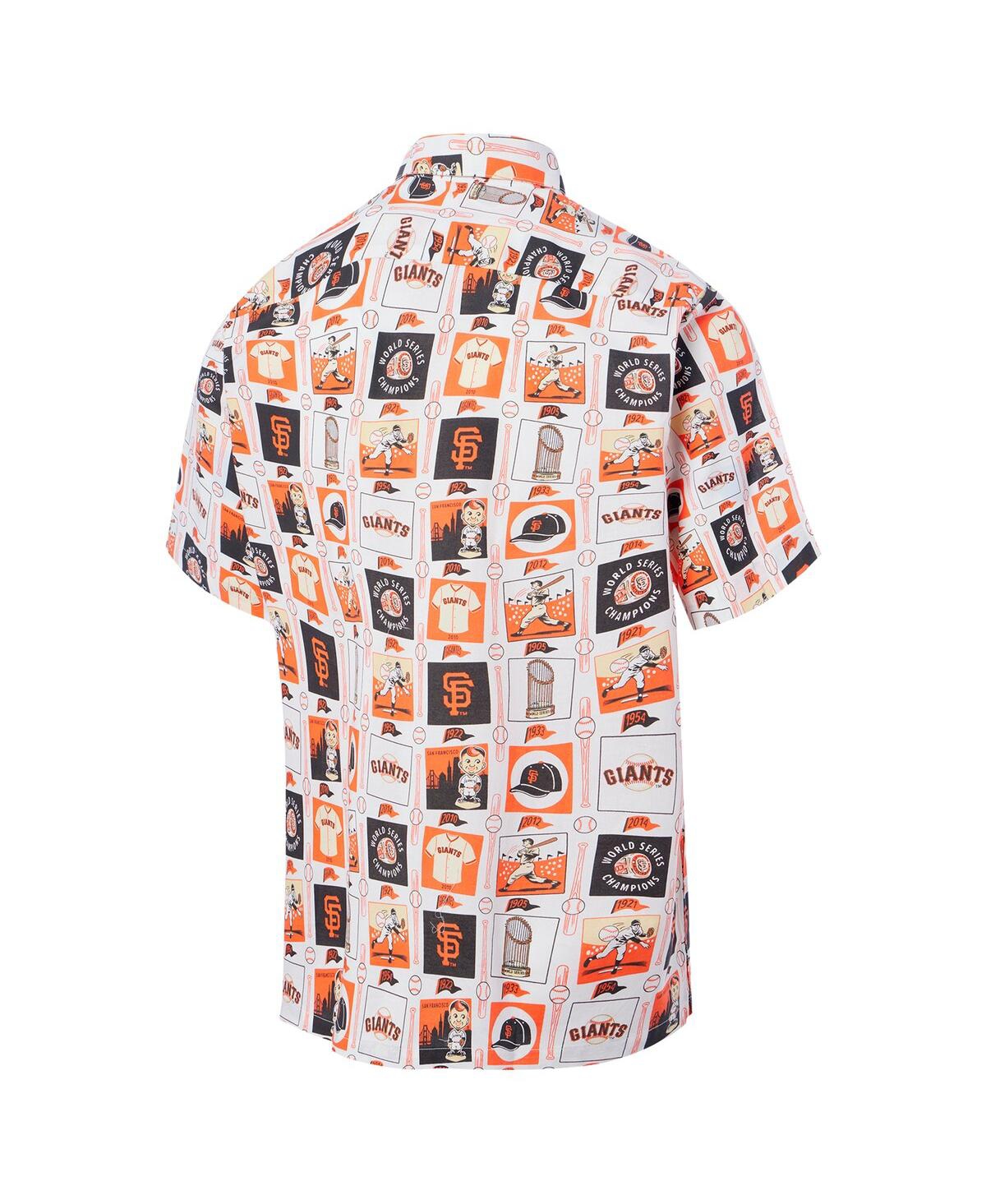 Reyn Spooner Men's White San Francisco Giants Champions Scenic Button-up Shirt In White