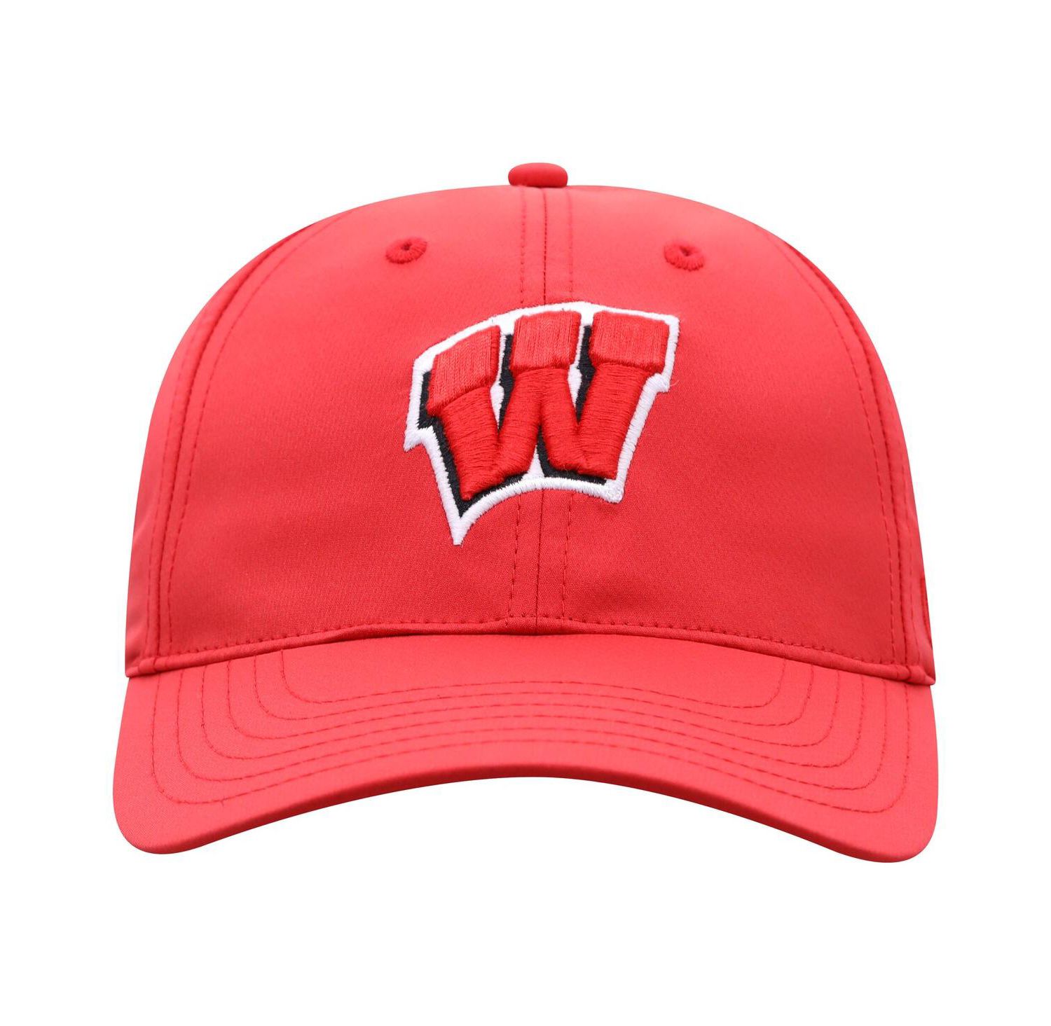 Men's Red Wisconsin Badgers Victory Trainer Adjustable Hat