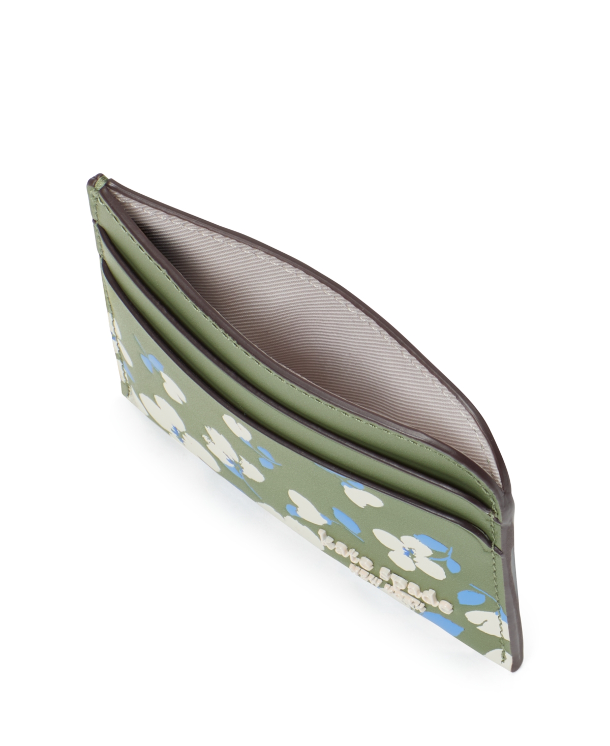 Kate Spade Devin Painterly Bouquet Card Holder Wallet