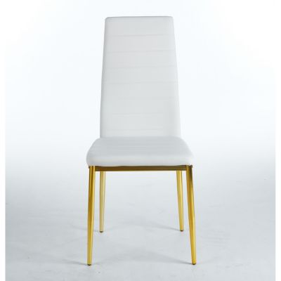 Chair Set of 4, Gold