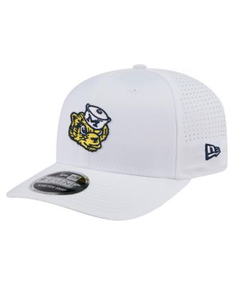 New Era - Men's White Michigan Wolverines Perform Vault 9SEVENTY Stretch-Snap Hat