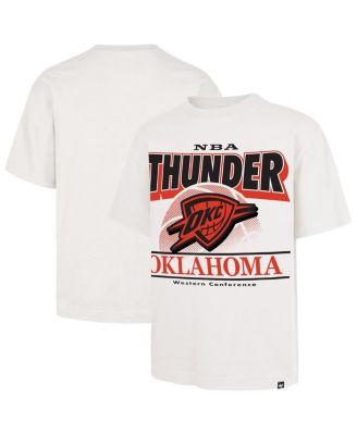 '47 Brand - Men's White Oklahoma City Thunder City Edition Shifty Foundation T-Shirt