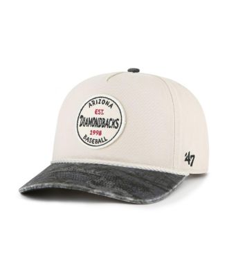 '47 Brand - Men's Cream/Black Arizona Diamondbacks Fiji Rope Hitch Adjustable Hat